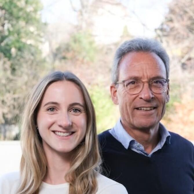 Lara Witzke und Balz Müller, Co-Schulleitug